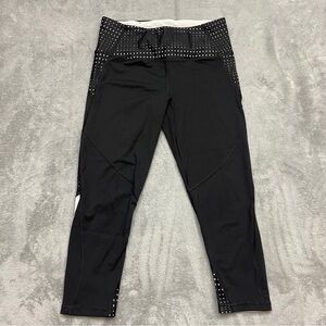 Victoria's Secret VSX Sport Knockout Tight Leggings Womens Medium Black Yoga